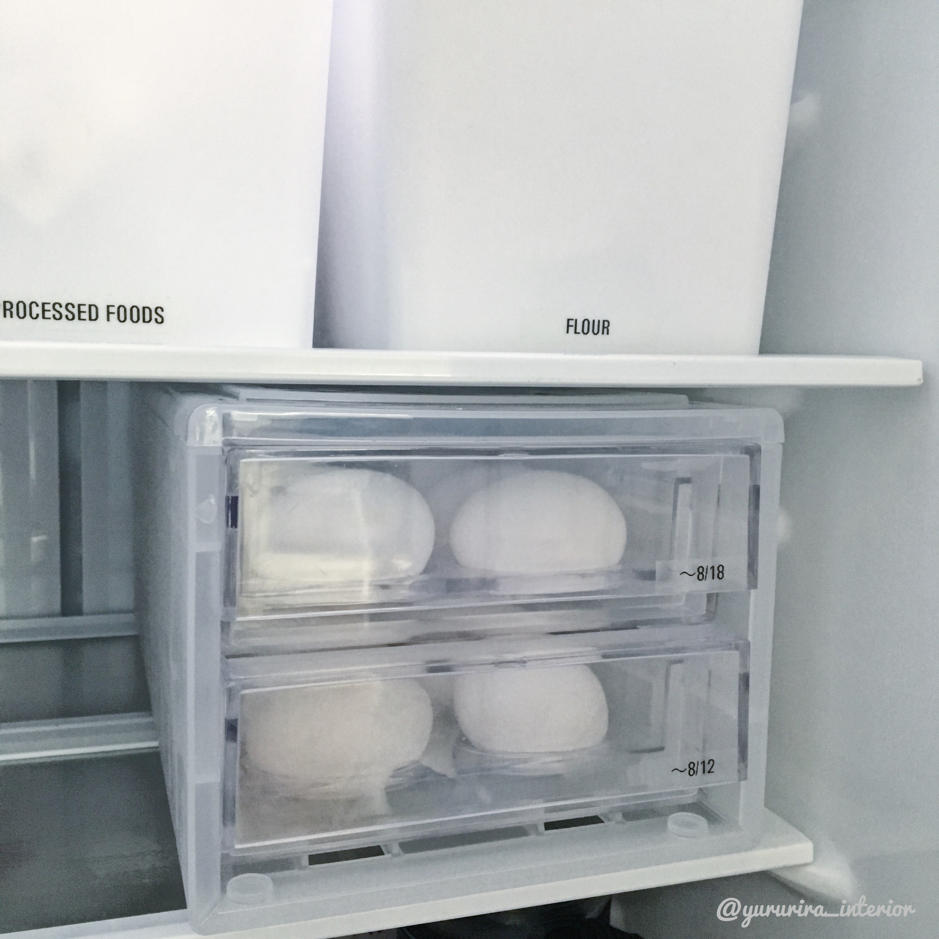 冷蔵庫収納 たまご専用ケースで消費期限忘れ防止 Yururira S Interior Blog